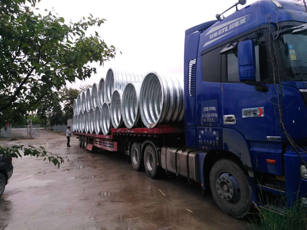 桥梁专用金属波纹涵管